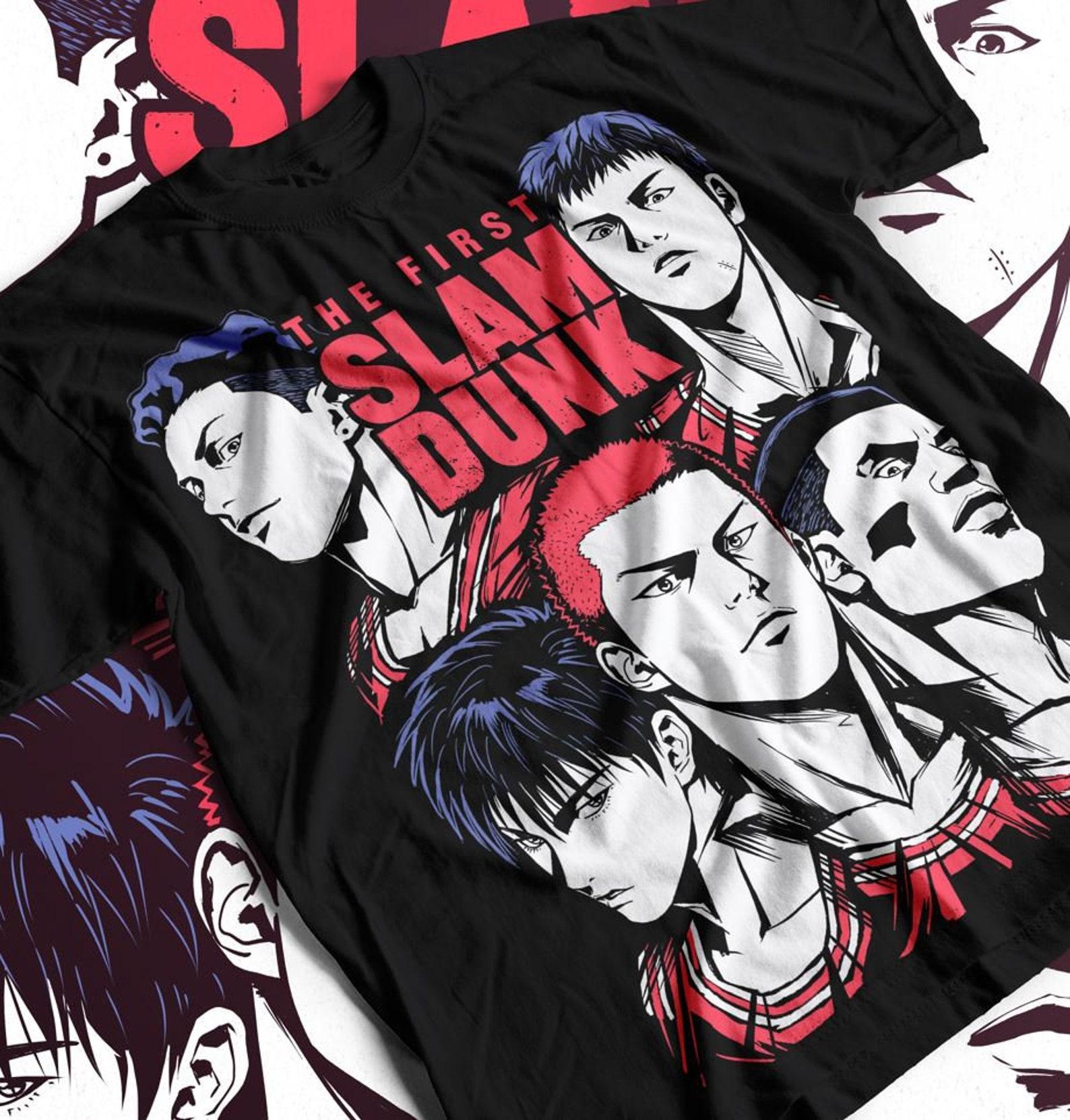 Unisex T-Shirt, Sport 90s Anime Lovers, Basketball Anime T-Shirt, Otaku Ropa, Graphic Anime Unisex Shirt 4XL