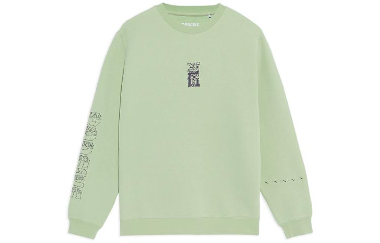 Li Ning Sweatshirt Men s Aqua Celadon Green AWDS135-5 L