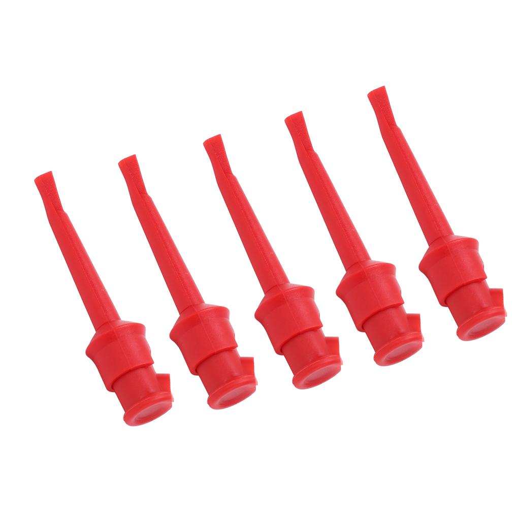 10pcs J.30007 Multimeter Test Hook Clip Soldering Electronic Test Hook for Voltage Testing Routine Circuit Testing