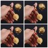 2 Pcs Zinc Zinc Zinc Alloy Zodiac Keychain Chinese Signs Car Key Chain Cute Animals Keys Accessory  Women
