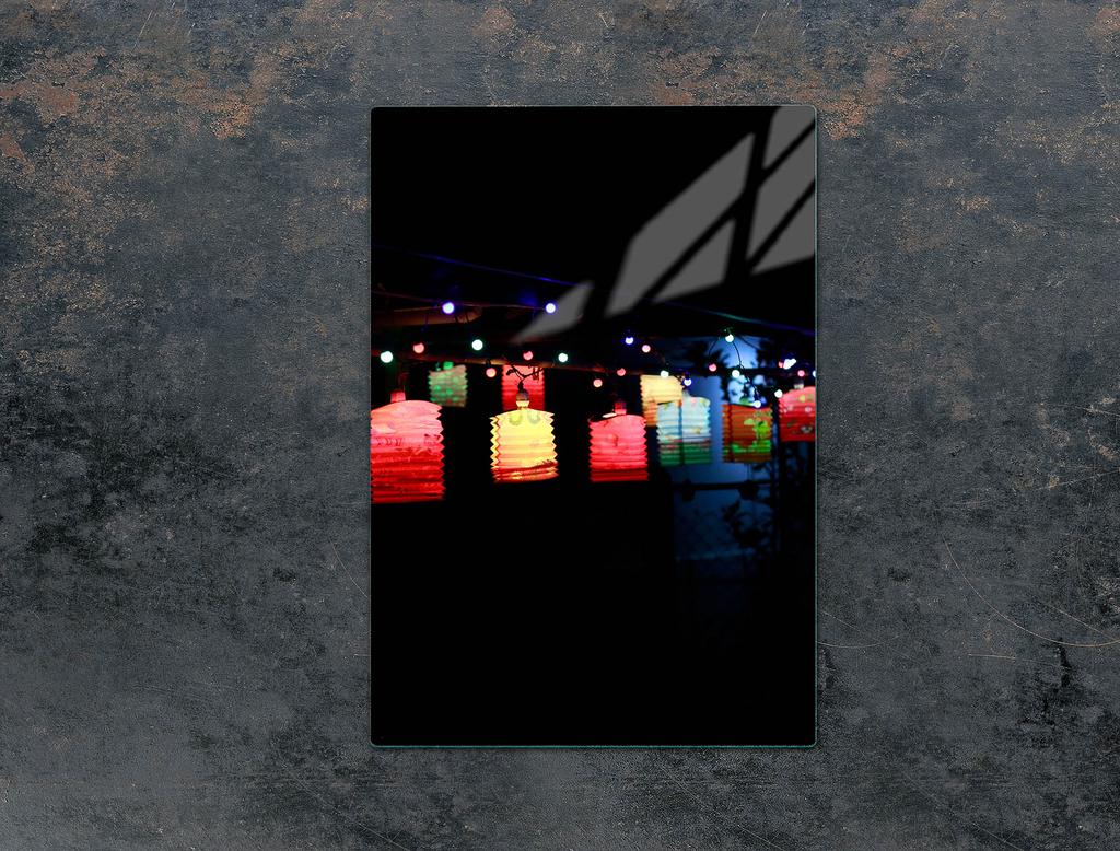 GLASS CUTTING BOARD 35x52 Lights