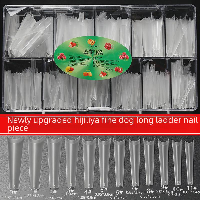 Ultra-Thin Handmade Long Ladder Nail Art Patch