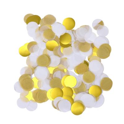 10g Ballon Pailletten Hochzeitsatmosphären Konfetti Festival Manuelle Dekorative Füllung Papierchips DIY 2,5cm Rundes Fragment