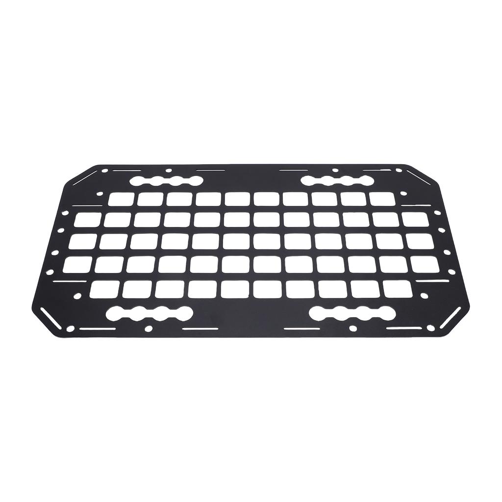 Truck Bed Molle Panel 10.51x19.25x0.08in Aluminium Side Truck Bed Molle Panel Rack System for Sedans SUVs Pickups