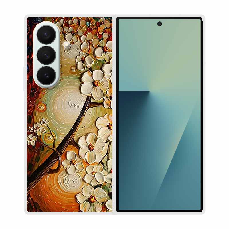 For Samsung Galaxy Z Fold 7 Case Transparent Plastic Hard Back Cover Coque For Samsung Galaxy Z Fold7 5G Phone Case Cover ZFold7
