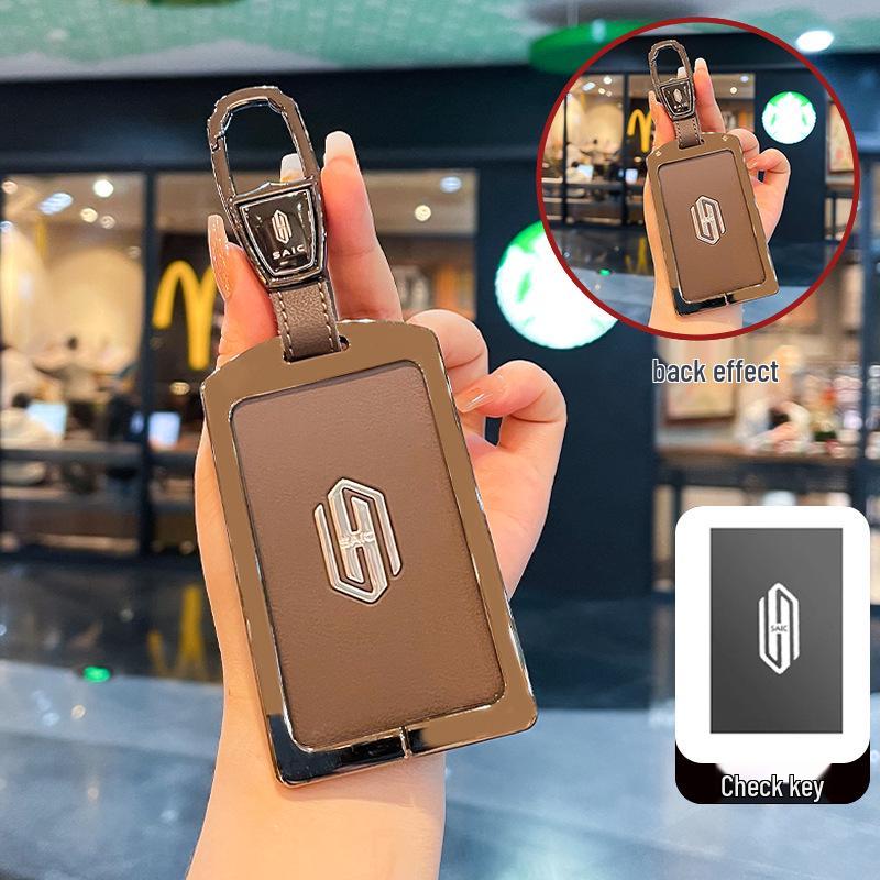 Shangjie H5 Key Case: 25 Models for SAIC Extended Range Pro Pure Electric Max Car, NFC Card Shell with Buckle.