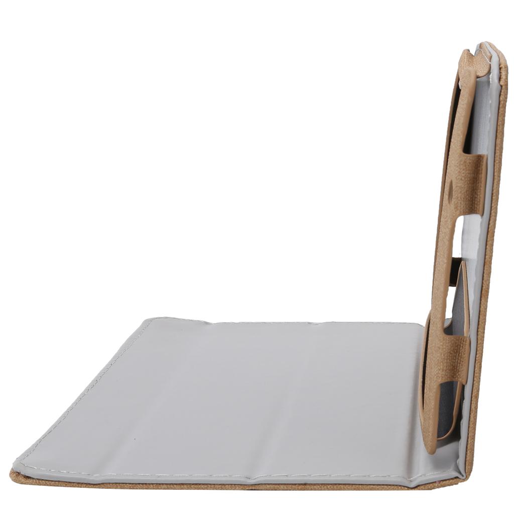 Tablet PU Case AntiFall AntiSlip Stand Cover Computer Supplies for   iplay 8T(Black )