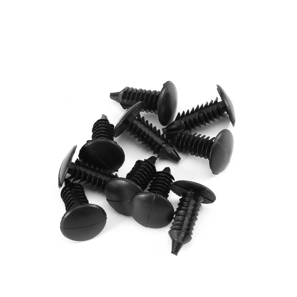

100PCS Universal Tree Style Rivets Nylon Vehicle Push Pins Durable Nylon Retainer Clips Door Panel