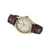 Casio STANDARD Serie DRESS Serie Modisch Retro Einfach Quarzwerk Lederarmband Japanische und Koreanische Uhr Damenuhr Gold LTP-V005GL-9B