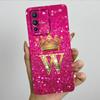 Soft Square Liquid Silicone Case for Vivo V23 5G V2130 Luxury Crown Letter Camera Protection Couple Cover Ultrathin Phone Funda