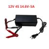 12V 24V 5A 10A Intelligentes Lifepo4 Ladegerät 14.6V 29.2V Hochleistungs-Ladegerät AC110-240V Lithium-Eisenphosphat-Akkupack EU-Stecker