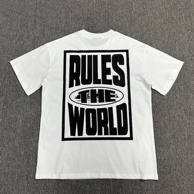 ZYLLO Herr T-shirt Dam T-shirts med Bokstavstryck Kortärmad T-shirt Casual Street ShortsT-shirt Topp