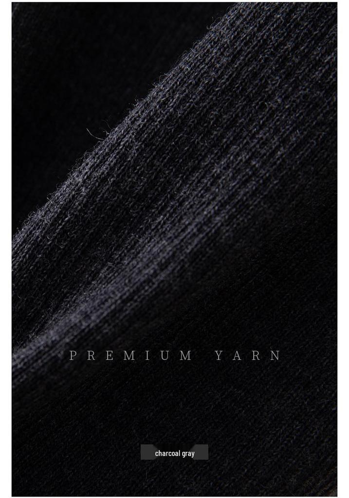 Women's Slim-Fit Round Neck Long-Sleeve Top - 100% Fine-Spun German Wool