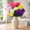 DIY Flower Chrysanthemum Bouquet Silk Fake Flowers High Quality Simulation Flowers  Home Decoration