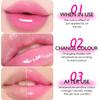 Kiss Beauty color change is not easy to stick to the cup, moisturizing and moisturizing lip gloss, temperature change lip glaze lipstick