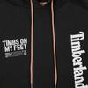 Timberland Men's Logo Graphic Pullover Hoodie Black A28MP-001