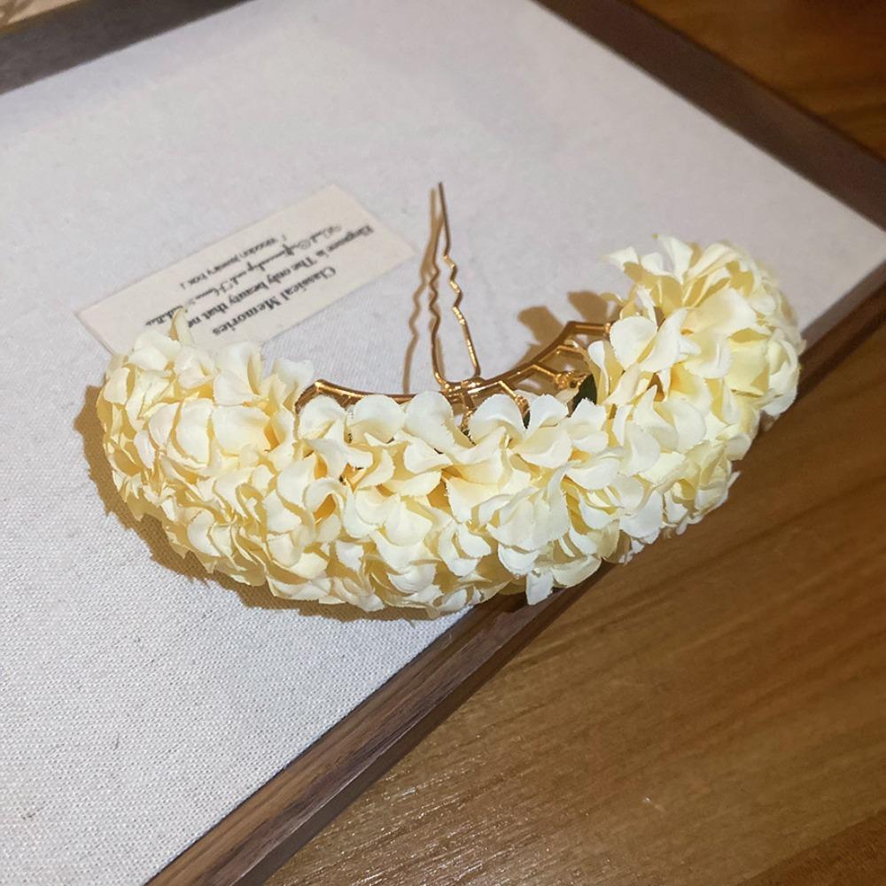 Bohemian Flower Hair Stick Sweet Thai Hairpin Headwear Chinese Style Side Clip Bridesmaid