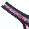 Herren String Tiefsitzend Perspektive Herzmuster Slips Mesh-Design Atmungsaktive Unterwäsche