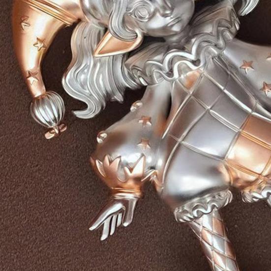 Clown Girl Necklace Cute Girl Pendant Necklace Women Clown Charm Clavicle Necklace Jewelry Gift for Friends And Family