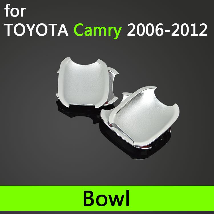 For Toyota Camry 2006-2011 Luxurious Chrome Door Handle Covers Accessories Stickers Car Styling 2007 2008 2009 2010 Aurion XV40