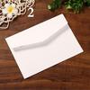 10Pcs Black White Kraft Paper Envelopes Blank Paper Envelope Vintage European Style Envelope for Car