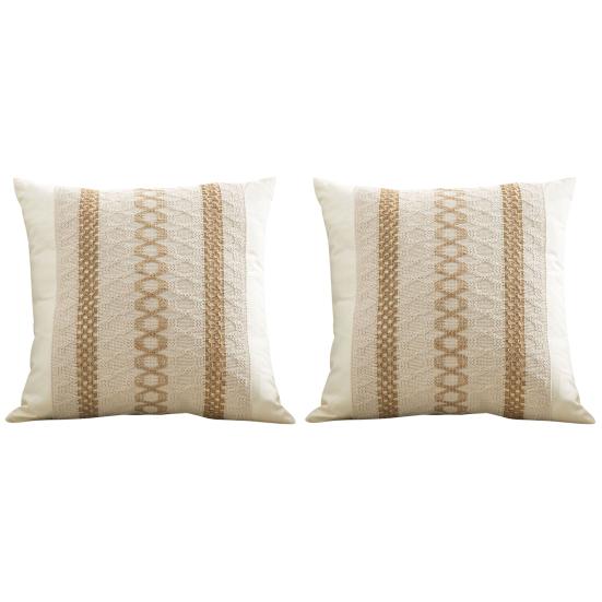 

2 шт. наволочка в стиле бохо, квадратная форма, цвет соответствует, спальня, гостиная D