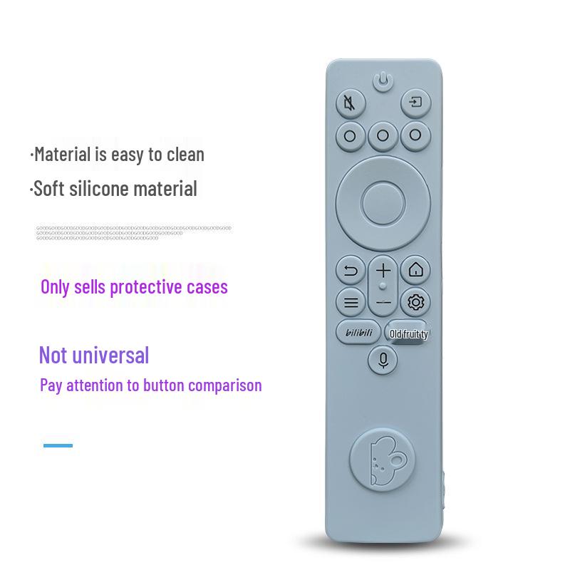 TCL Thunderbird Remote Control Silicone Protective Cover, Crane 6 Pro, Thick Transparent Full-Body Dustproof Q10K Shell.