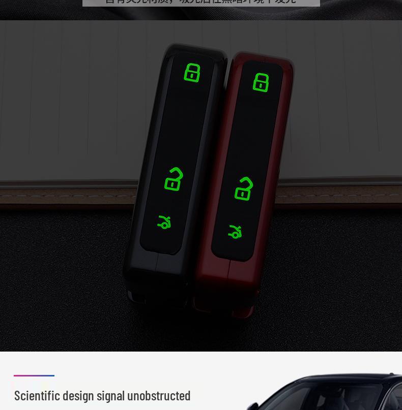 Lynk & Co Modische Schlüsselhülle: Stilvolle Autoschlüsseltasche mit Schnallendesign zur Schlüsselmodifikation und personalisierten Dekoration