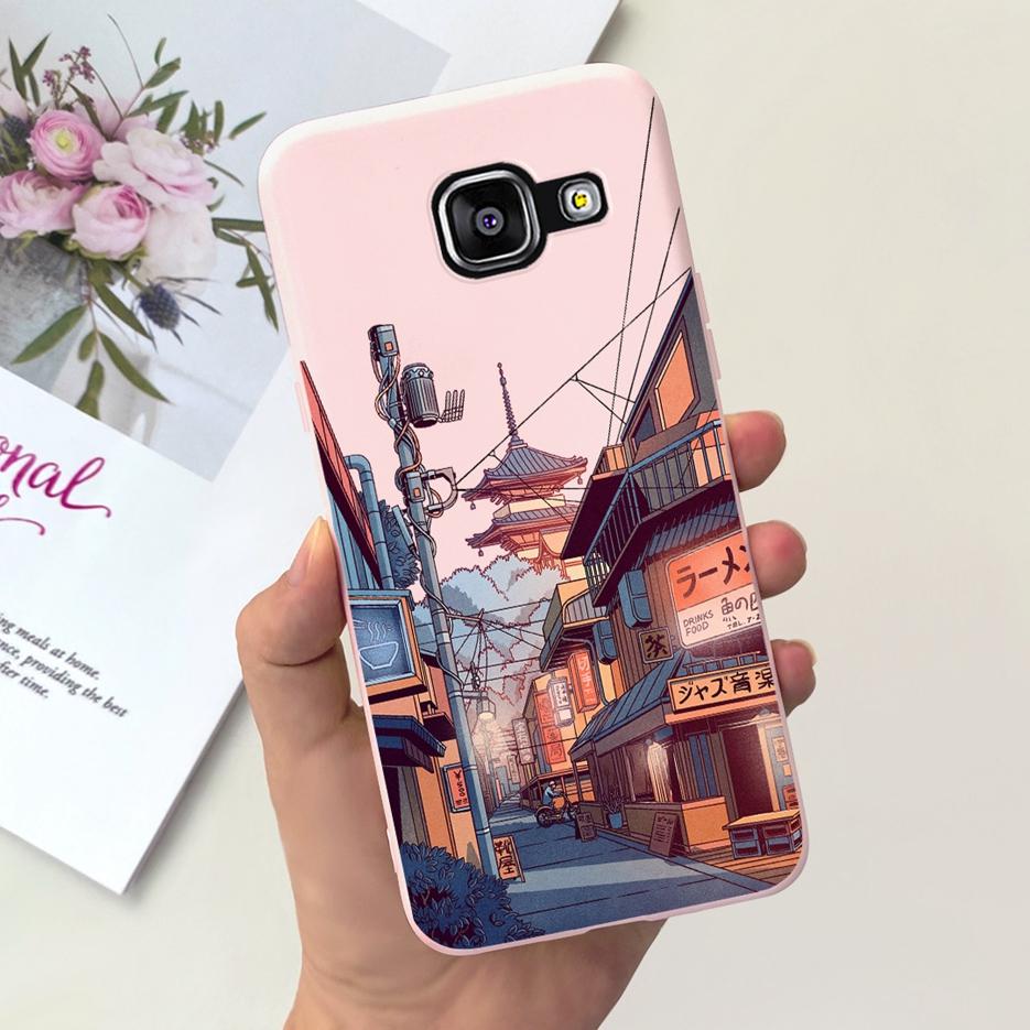 For Samsung Galaxy A5 2016 Case SM-A510F Cute Cartoon Cover Soft Silicone Phone Case For Samsung A5 2017 A520F Back Cover Bumper