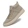 Fashion Men's Fashion Lace-Up Boots Soft Comfortable Walking Shoes Anti-Slip Sole Streetwear Sneakers Outdoor Travel Hiking Ankle Boots