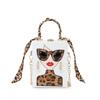 Leopard Print Box Bag With Pu Material For Daily Casual Women