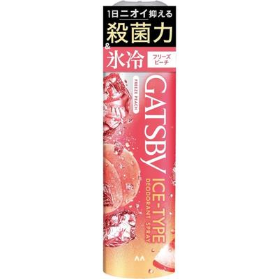 Gatsby Ice Deodorant Spray Freeze Peach 135g 1 Pcs
