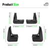 4PCS Car Mud flaps Splash Guards Mudguards Car Mud Flaps Compatible with BMW 3 Series E90 E91 2007 2008 2009 2010 2011 2012