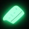 Jingyuqin 3 Button Silicone Key Fob Cover Case For VW Polo 2016 Golf 7 MK7 For Skoda Octavia Combi A7 For SEAT Leon Ibiza CUPTRA