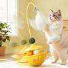 With Bells Cat Teaser Toy Long Pole Interactive Cat Toy Treat Dispenser  Daily Entertainment