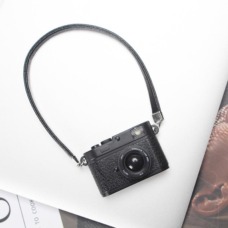 Retro Luminous Sound Camera Pendant Necklace and DIY Phone Case Accessory