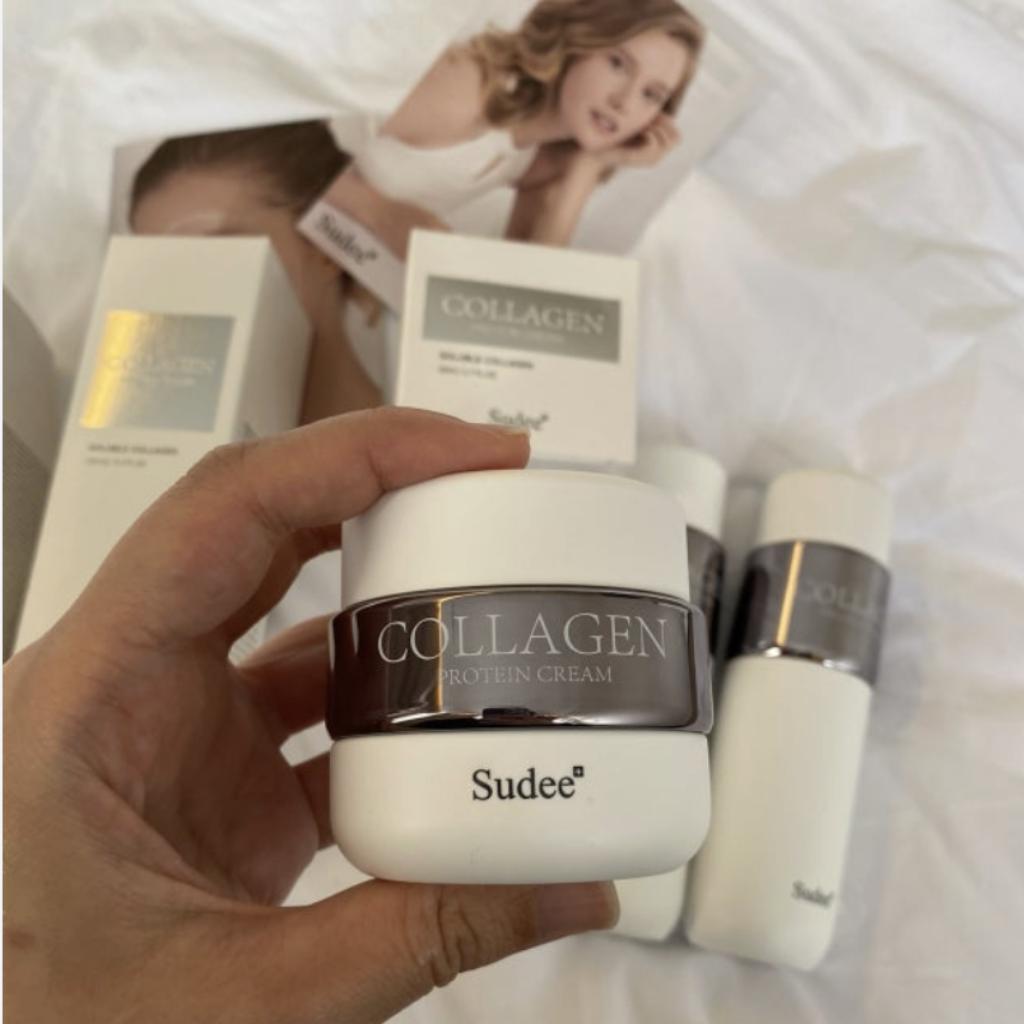 [SUDEE] Collagen Hydration Trio - Toner / Lotion / Cream Set