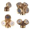 Fine Mist Production Brass Misting Nozzle Robust Design Versatile Applications Effective Cooling For Agricultural Use