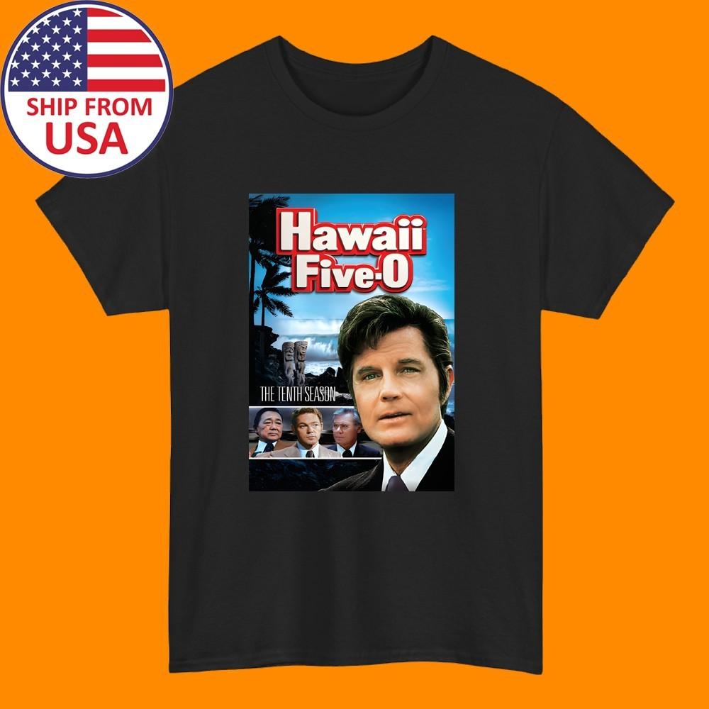 Hawaii FiveO 60s TV Show Movie Men#039;s Black Size S5XL Unisex T-Shirt XXXL