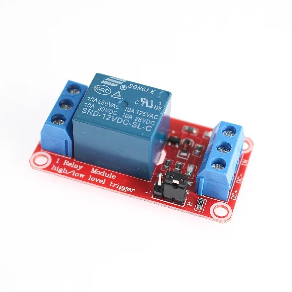 High/Low Level Trigger Relay Module 1 2 4 8 Channel 5V 12V 24V Home Intelligent Control Module With Optocoupler Isolation Output