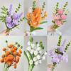Tulip,Daisy Bouquet Handmade DIY Material Package, DIY Craft Supplies Chenille Stem Thanksgiving Day DIY Flower Material details
