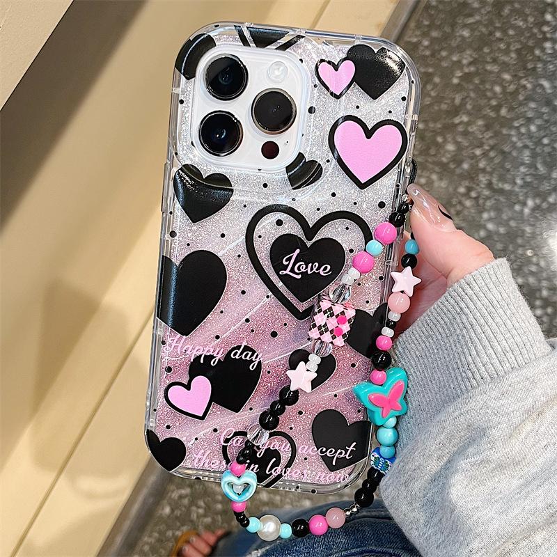 Handyhüllen für iPhone 11 13 XR 15 Pro Max 12 14 Pro Max Hülle iPhone 16 7 Plus 8 Plus XS Max 6 15 Plus Laserwellenmuster Anti-Drop Wasserdicht