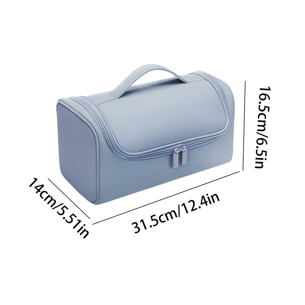Quilted Travel Storage Bag Shockproof Padded Portable Hair Tools Bag Large Capacity Hair Straightener Container for Home Storage