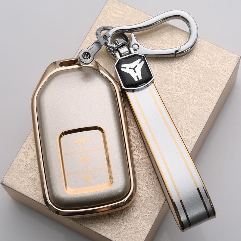 Aluminiumlegierung Auto Schlüsselabdeckung für Honda Fit, Accord, XRV, 10. Generation Lingpai, Xiangyu