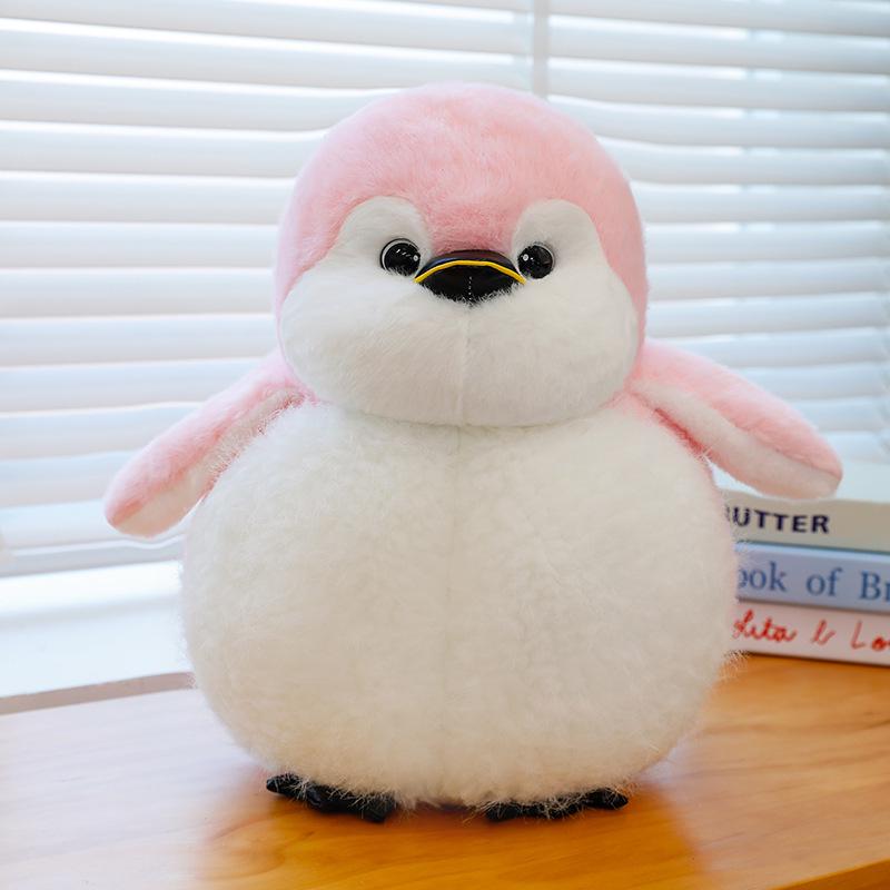 Aquarium Black & White Penguin Plush Toy - Customizable Children's Doll