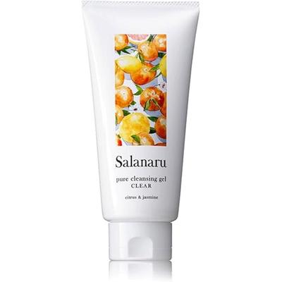 Salanaru Saranal Pure Cleansing Gel Clear 150g Citrus & Jasmine Fragrance Pore Care Soft and Soft Skin, 1 Piece
