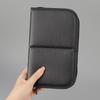 Foldable Cosmetic Brush Storage Bag: 14/40 Holes, Large Capacity, Book-Style for Makeup Artists