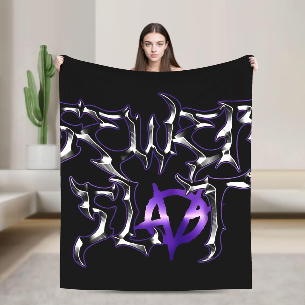 Sewerslvt Drowning In The Sewer Blanket Warm Soft Funny Plush Bedding Throws For Couch Bed Camping Flannel Bedspread Bed Cover