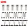 15/45/60pcs Wire Wheel Cup Brush Set Crimped Stainless Steel Die Grinder Rotary Electric Tool For Drill The Engraver Dropship