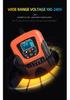 E-FAST 12V 7-Stage Charger for Car and Motorcycle Batteries with Current, Voltage, and Battery Level Display.